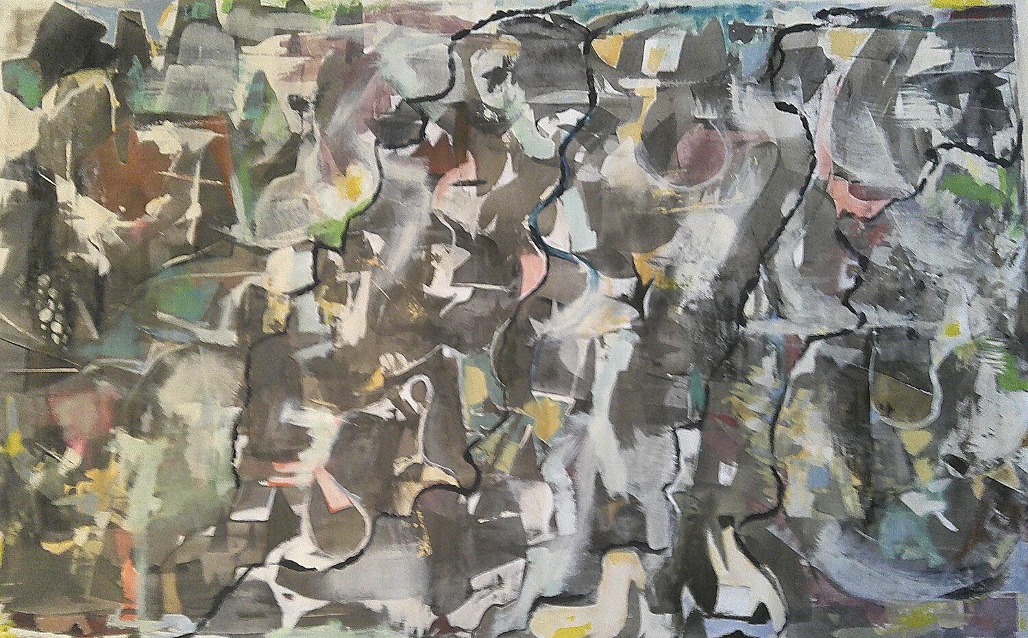In Search of the Origins of Inspiration Don Wunderlee Original painting for sale