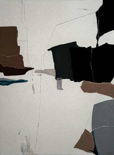 Audible horizon by Daria Vergina, Painting for Sale on Select