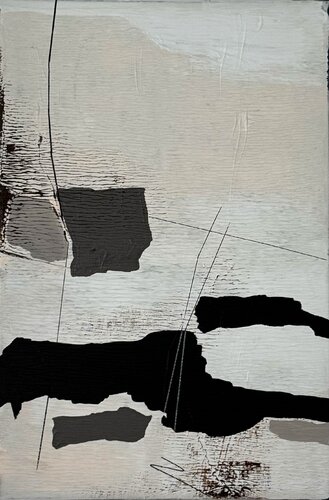 Silent Fracture by Daria Vergina, Painting for Sale on Select
