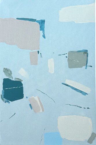 First contact by Daria Vergina, Painting for Sale on Select