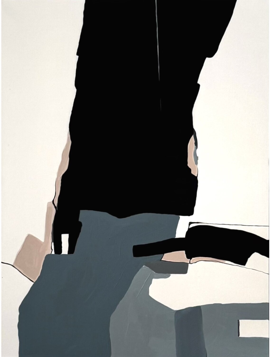 Silent Horizon Daria Vergina Original painting for sale