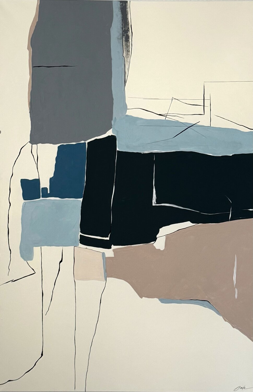 Bright Horizon Daria Vergina Original painting for sale