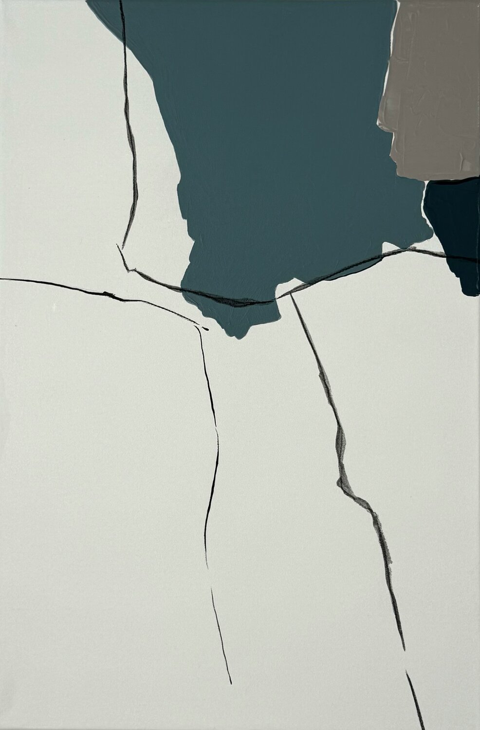 Thin Divine Daria Vergina Original painting for sale