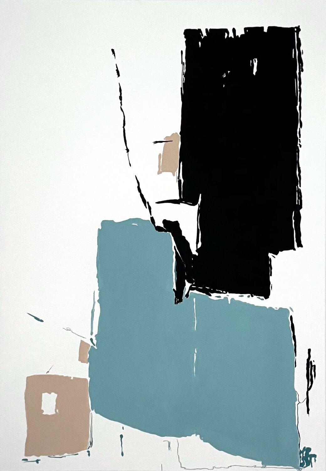 Stay or Go Daria Vergina Original painting for sale