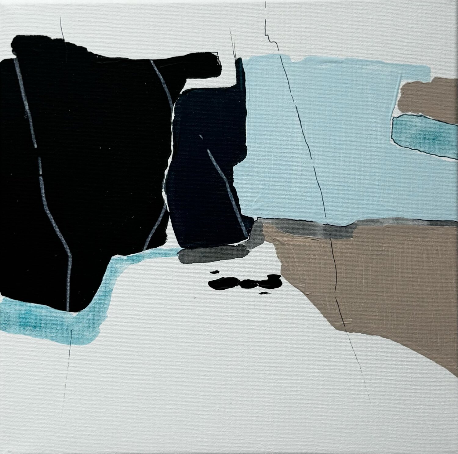 Between Two Shores Daria Vergina Original painting for sale