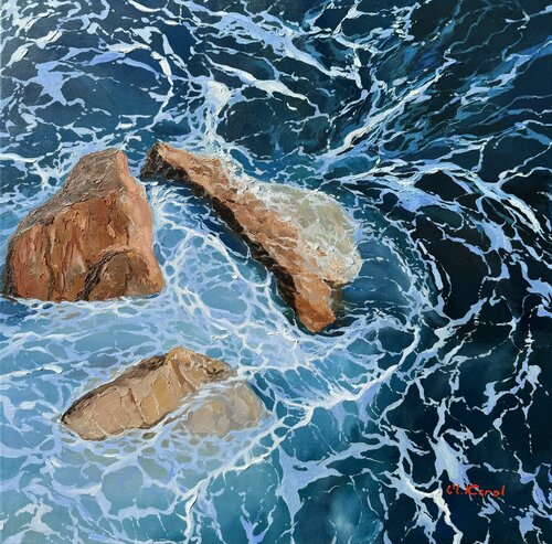 Evening walk by Ulyana Korol, Painting for Sale on Select