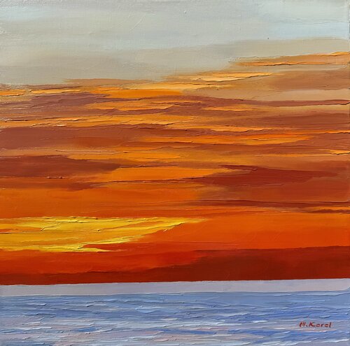Birth of a new day by Ulyana Korol, Painting for Sale on Select