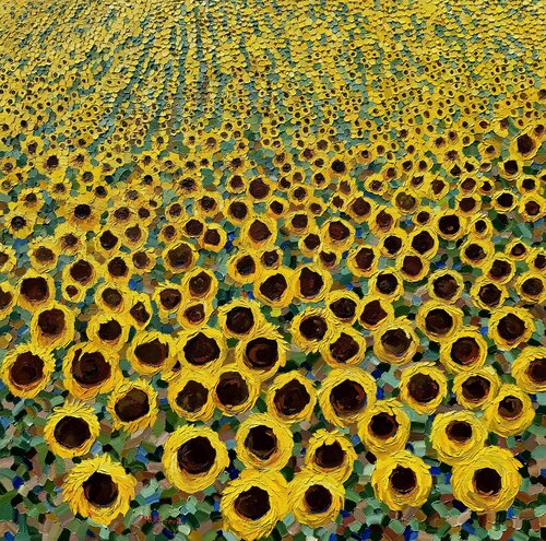 Golden eyes by Ulyana Korol, Painting for Sale on Select