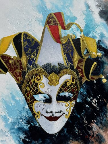 Venetian night 2 by Ulyana Korol, Painting for Sale on Select