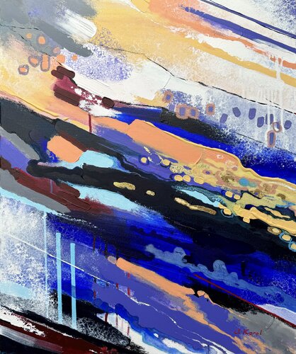 Being myself again for a moment by Ulyana Korol, Painting for Sale on Select