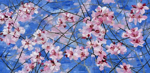 Whispers of spring by Ulyana Korol, Painting for Sale on Select