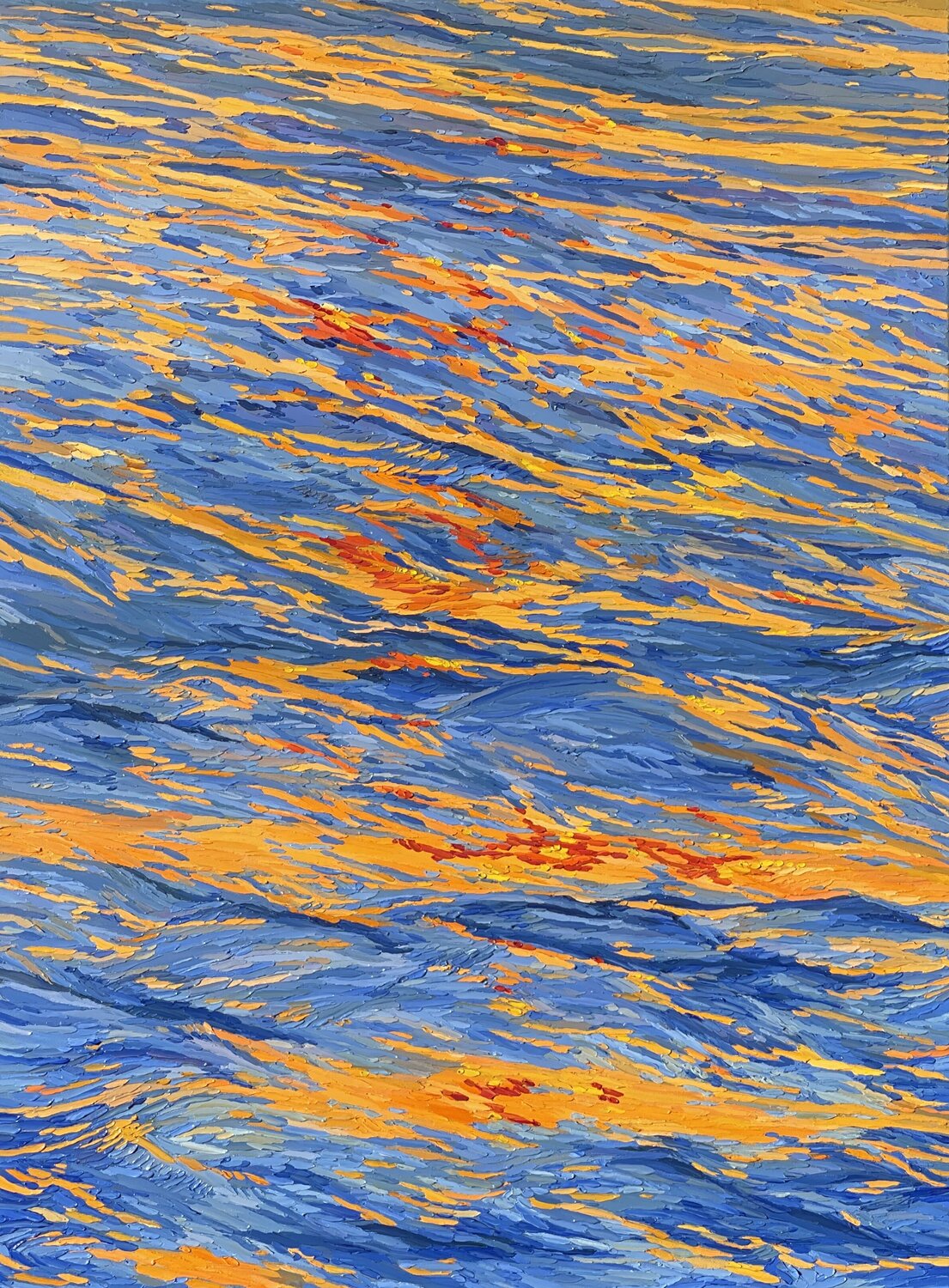 Before falling asleep Ulyana Korol Original painting for sale