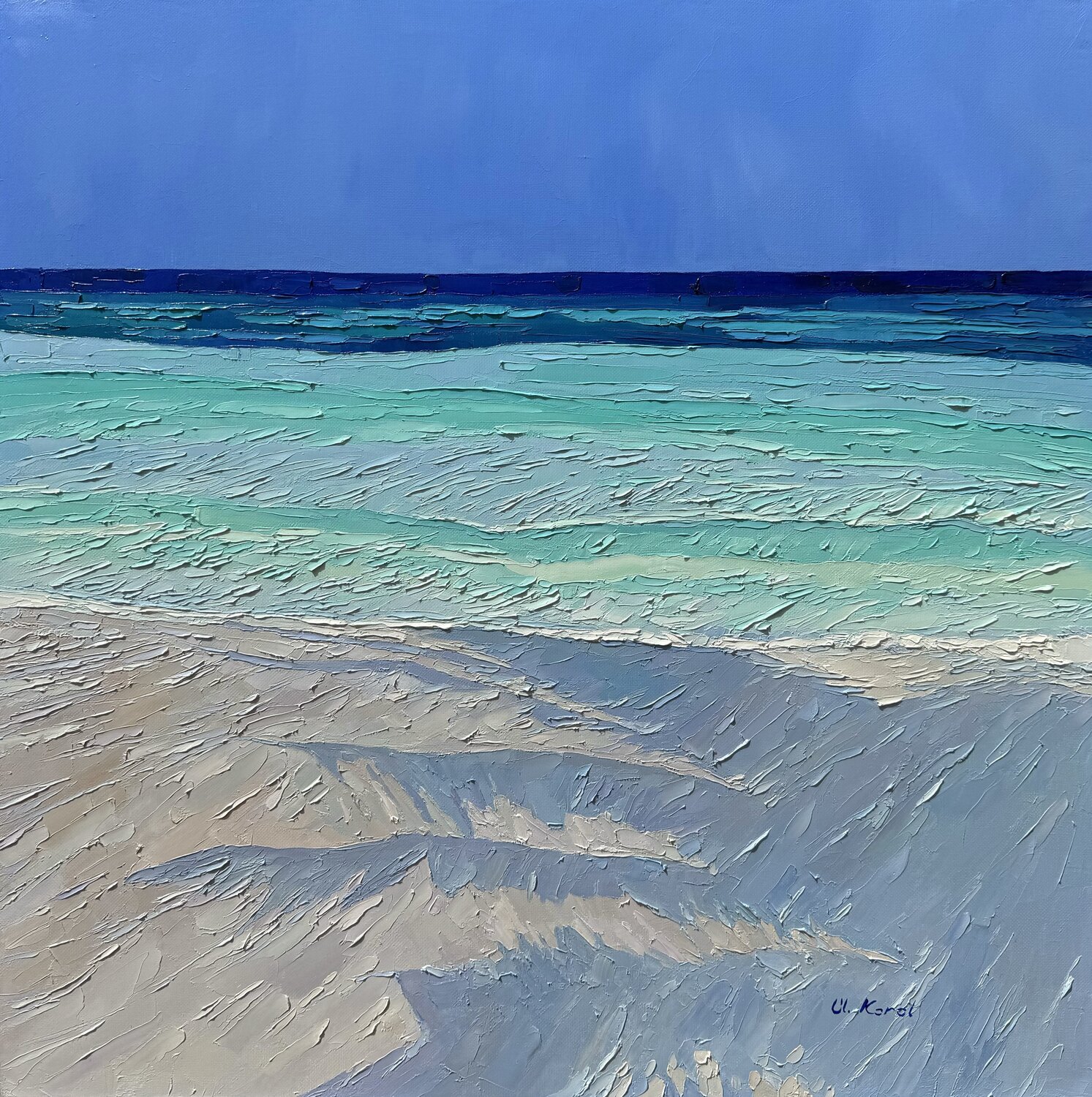Midday chilling Ulyana Korol Original painting for sale