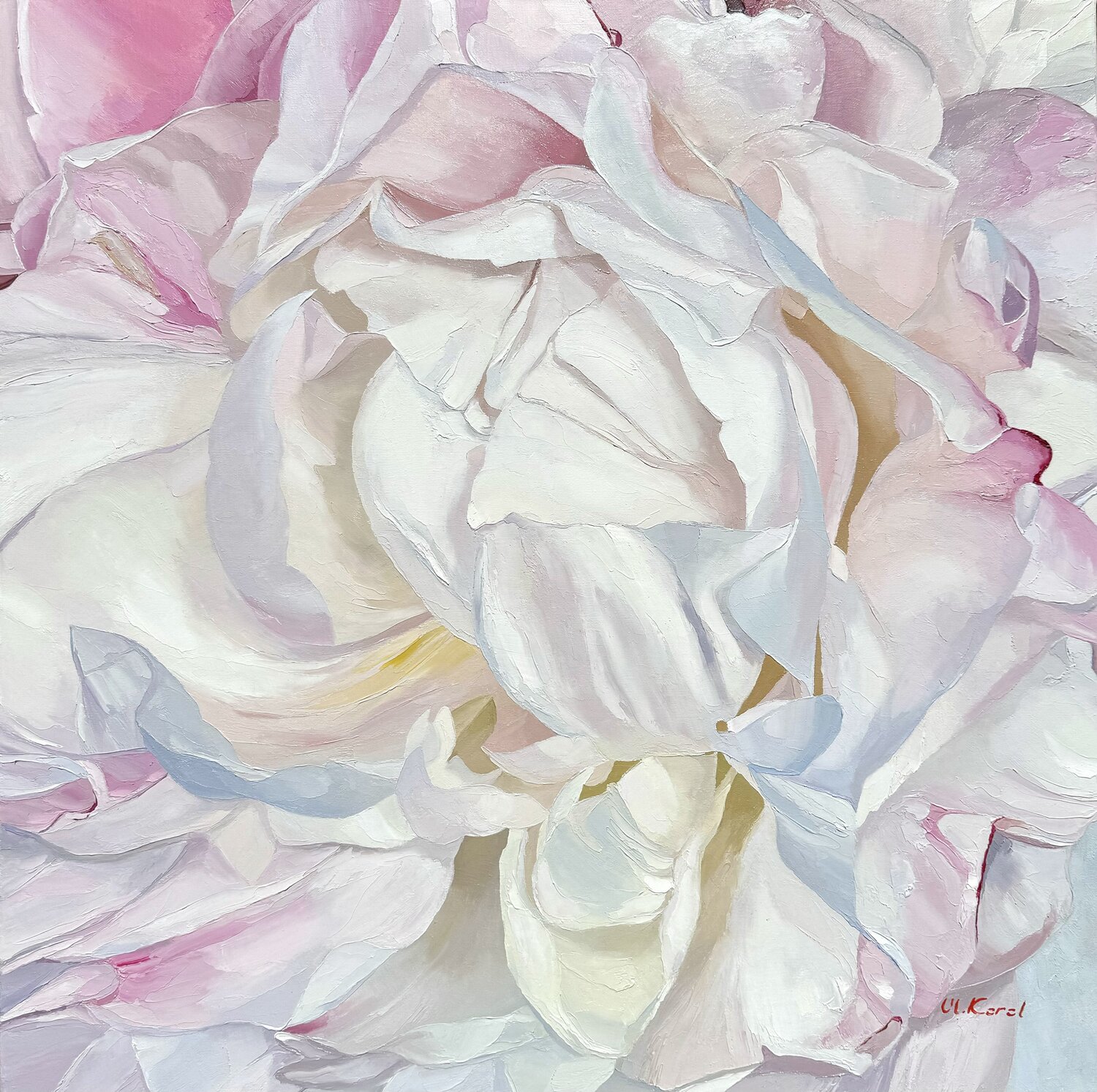 Sweet melody Ulyana Korol Original painting for sale