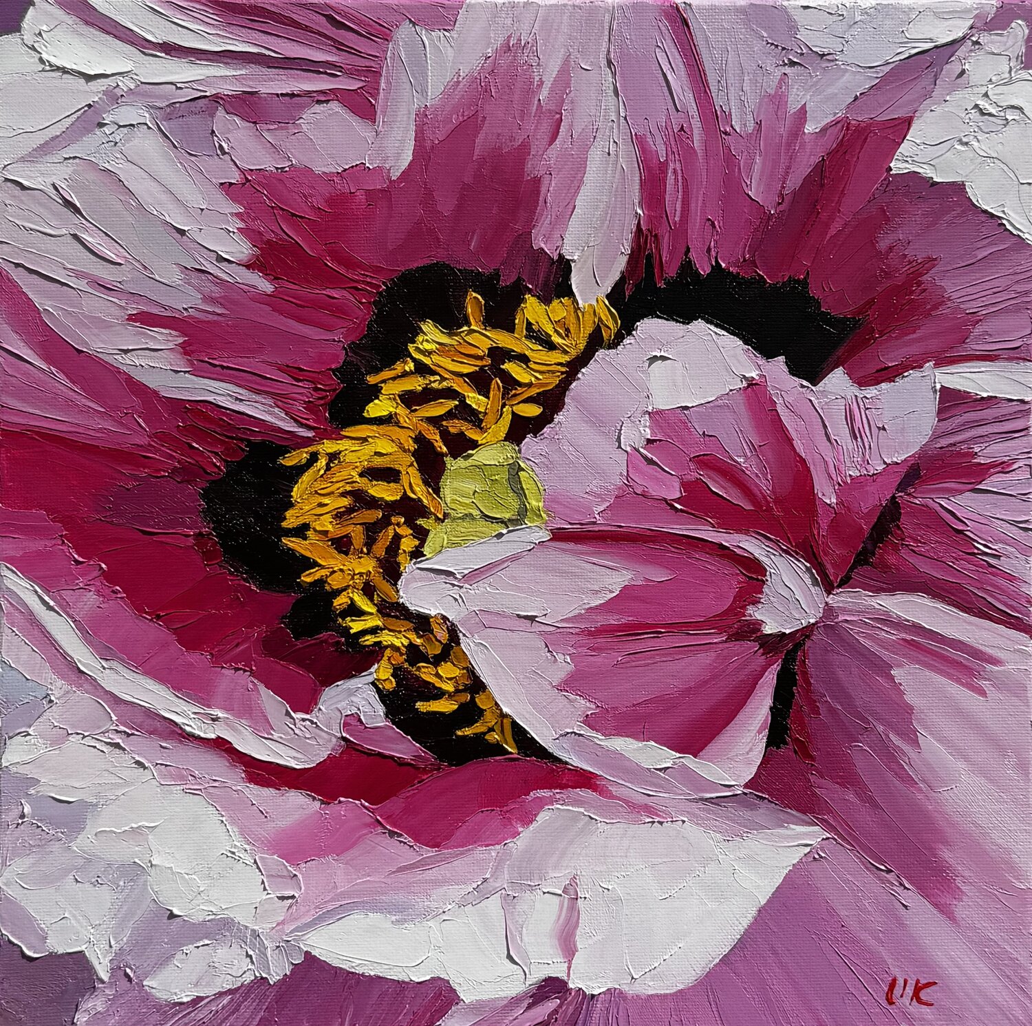 Inner radiance Ulyana Korol Original painting for sale