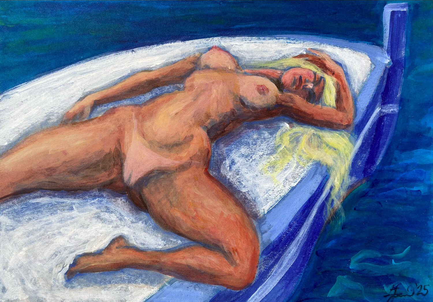 Midday Lea Jerlagic Original painting for sale