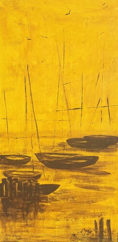 Evening Glow II by Britta Kaping, Painting for Sale on Select