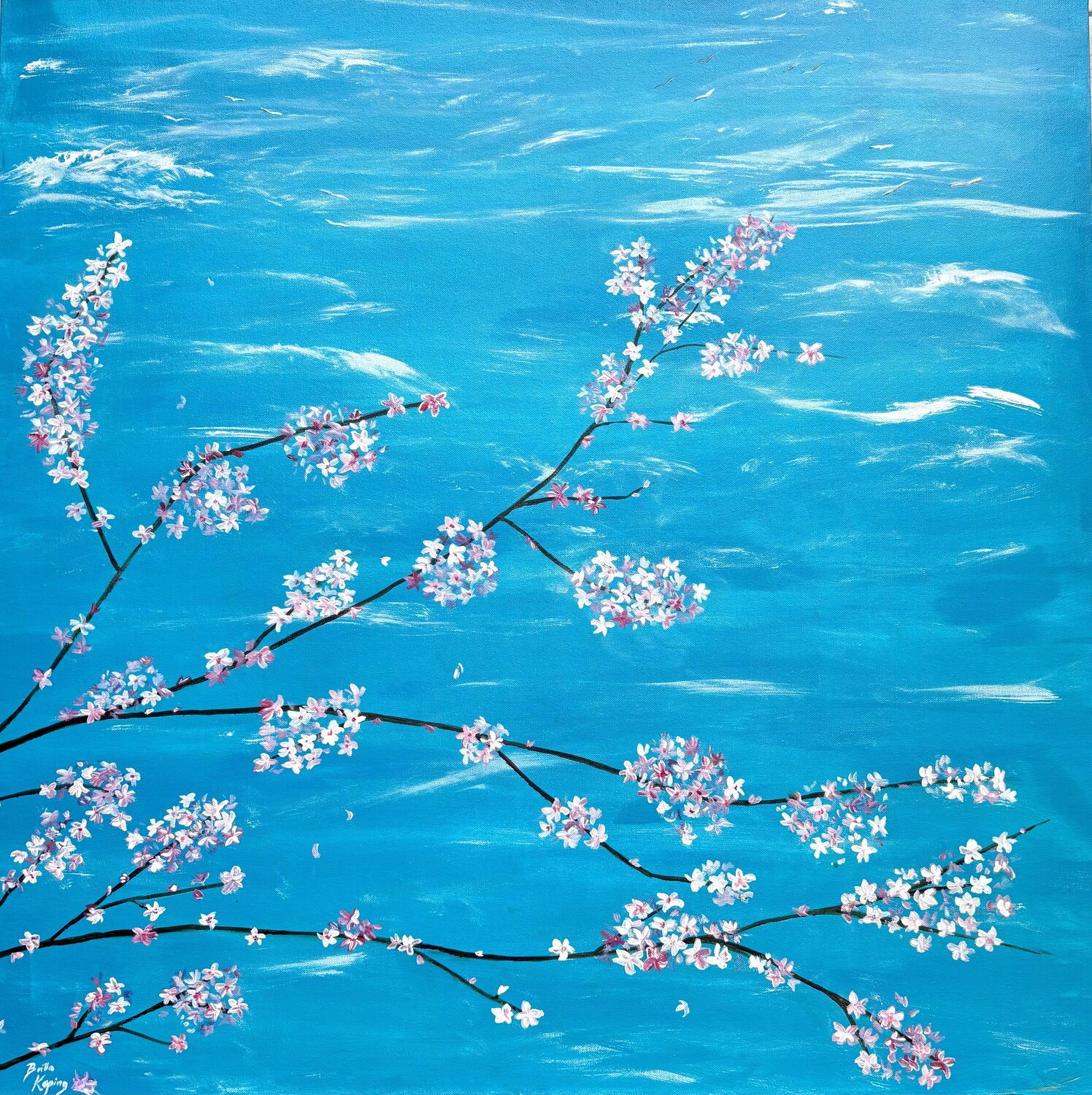 Springtime Britta Kaping Original painting for sale