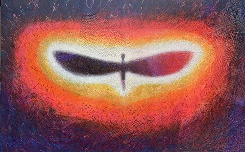 Divine messenger by SAN STARLING, Painting for Sale on Select