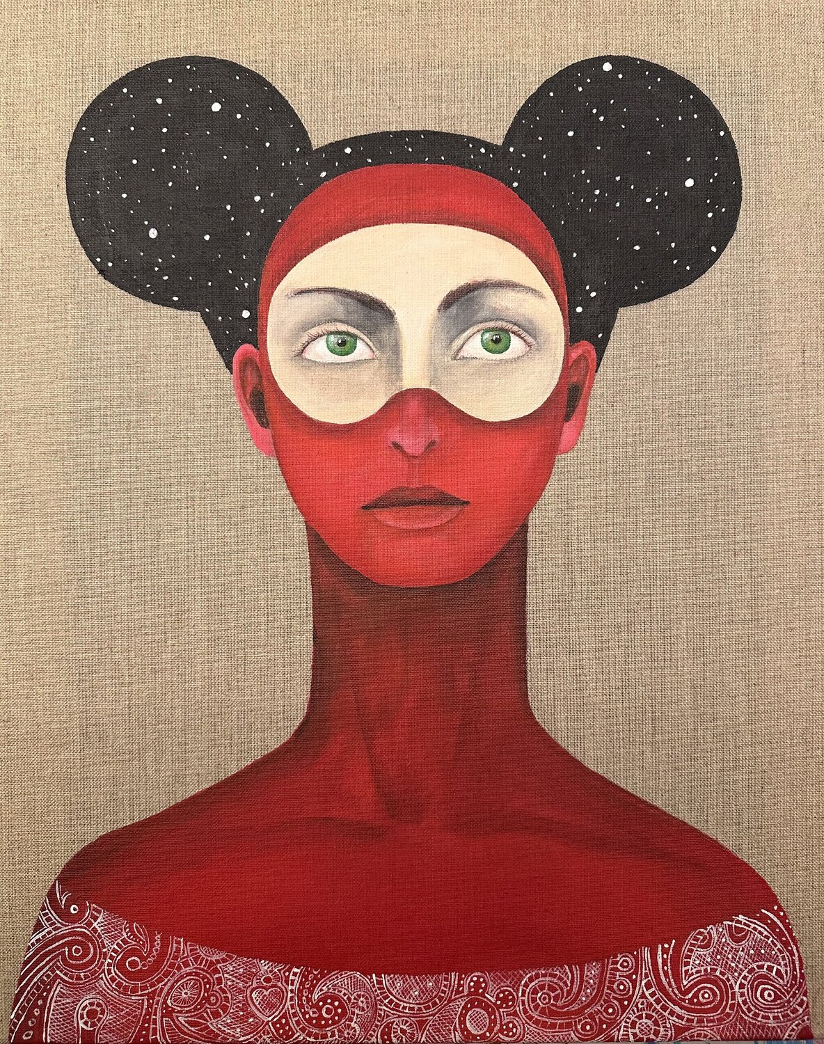 The bride SAN STARLING Original painting for sale