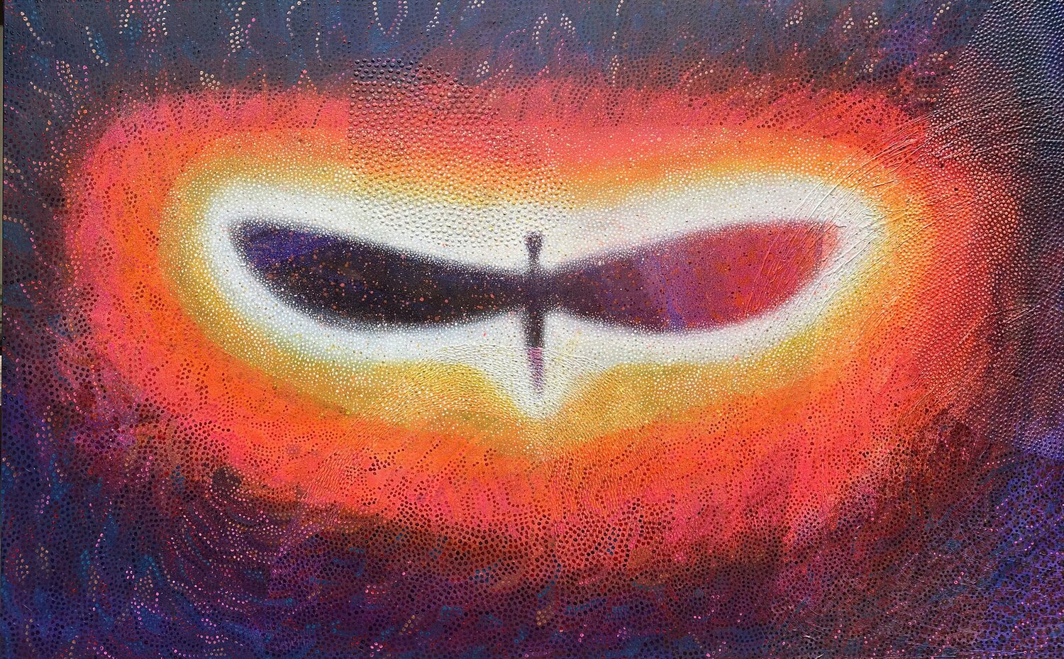 Divine messenger SAN STARLING Original painting for sale