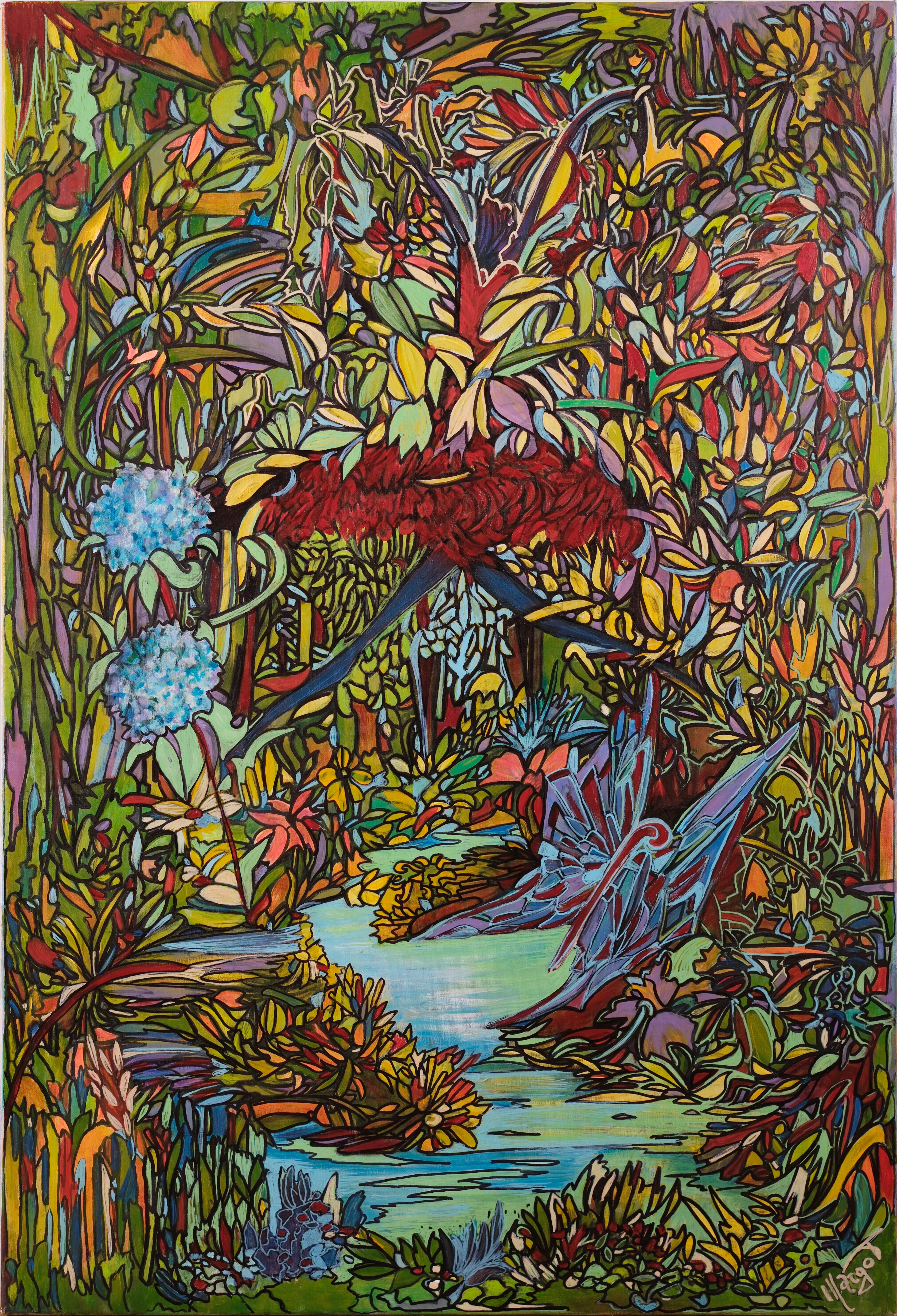 "IN ARMONIA CON LA NATURA"-(In Harmony with nature )Il giardino che abita l'anima