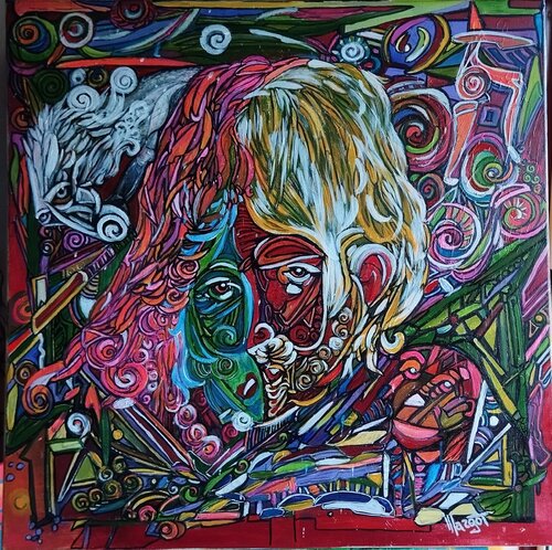 "QUANDO LA RAGIONE DIVENTA EMOZIONE"When reason becomes emotion by MARGHERITA BELLIPANNI (Margot), Painting for Sale on Select
