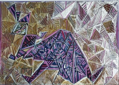 RIFRAZIONE Refraction by MARGHERITA BELLIPANNI (Margot), Painting for Sale on Select