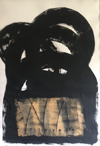 Quatre Cercles i Una Pedra by Carlos Villena, Painting for Sale on Select