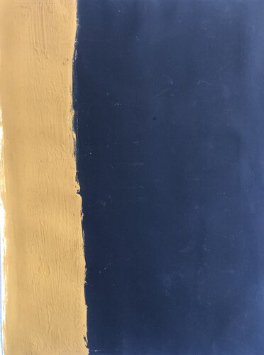 Ocre i Negre by Carlos Villena, Painting for Sale on Select