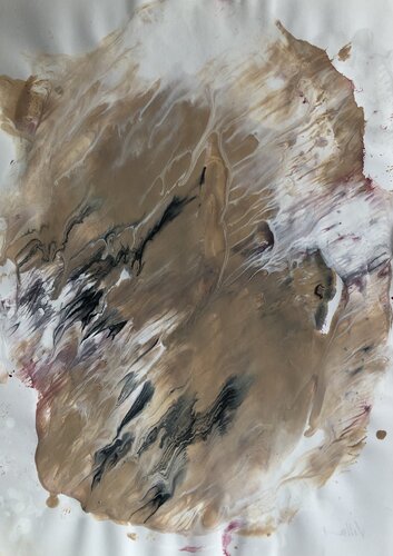 Abstracte #17 by Carlos Villena, Painting for Sale on Select