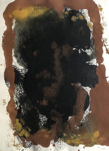 Fos de Marró, Ocre i Negre by Carlos Villena, Painting for Sale on Select