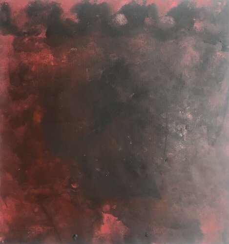 Roig i Negre #2 by Carlos Villena, Painting for Sale on Select