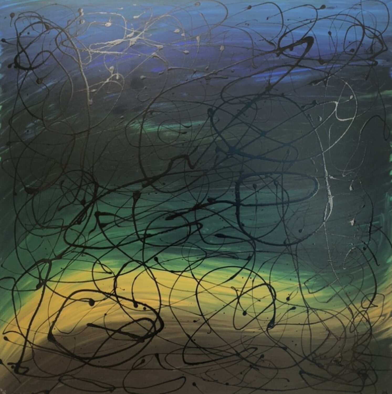 Entrellat Carlos Villena Original painting for sale