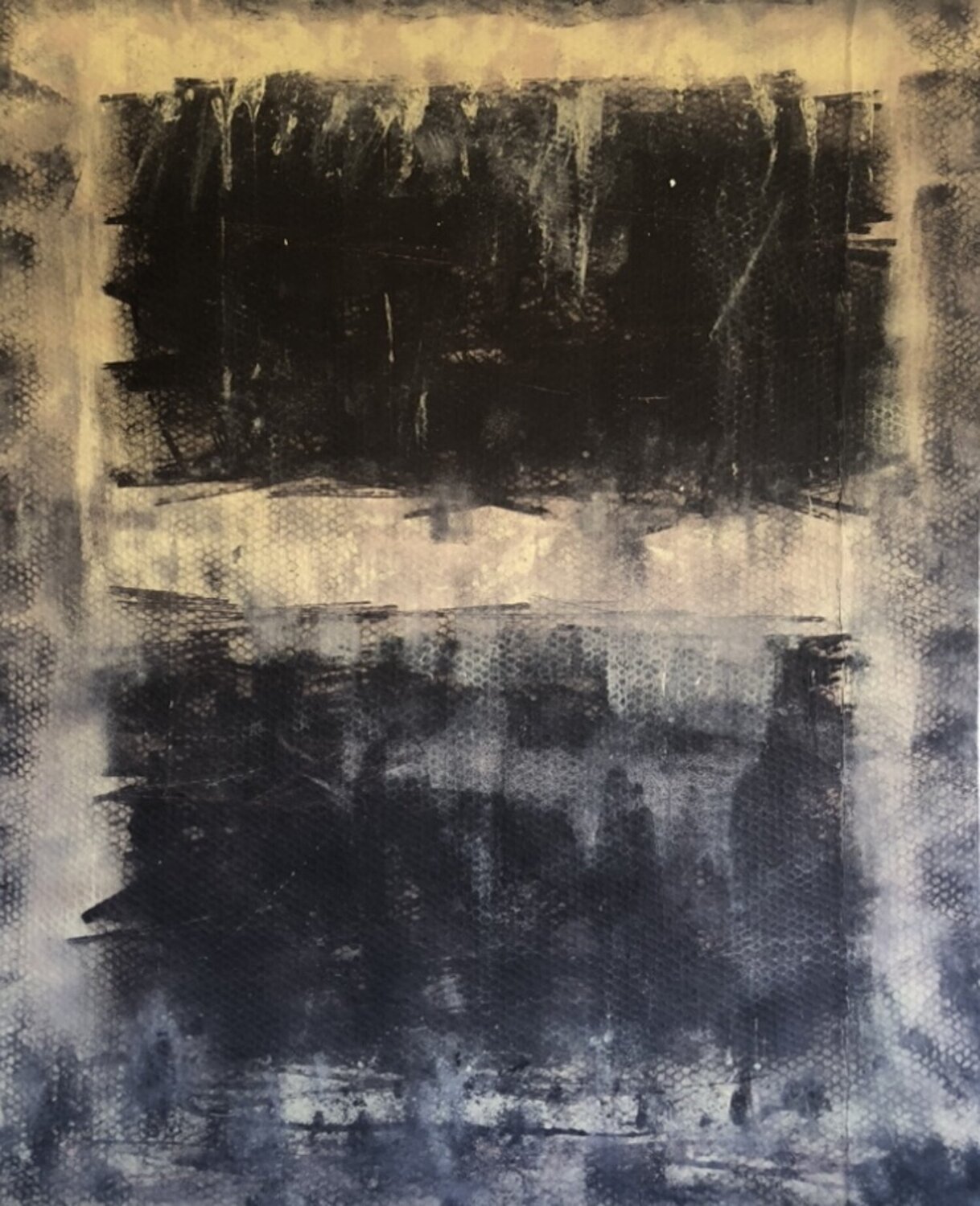Interseccions Carlos Villena Original painting for sale