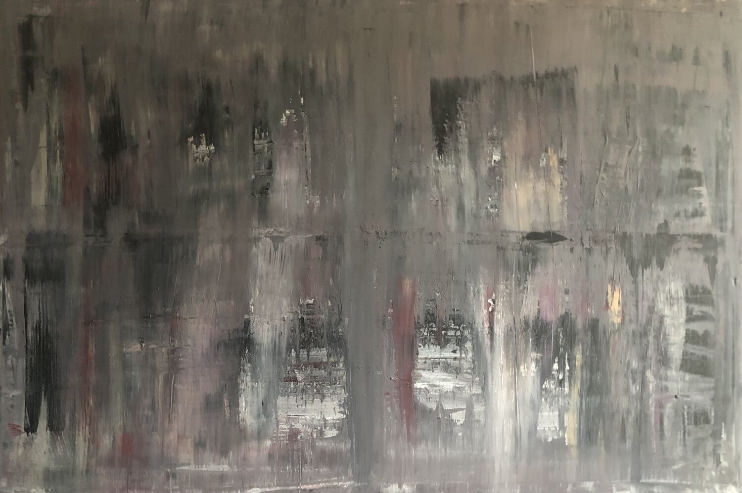 Abstracte #19 Carlos Villena Original painting for sale