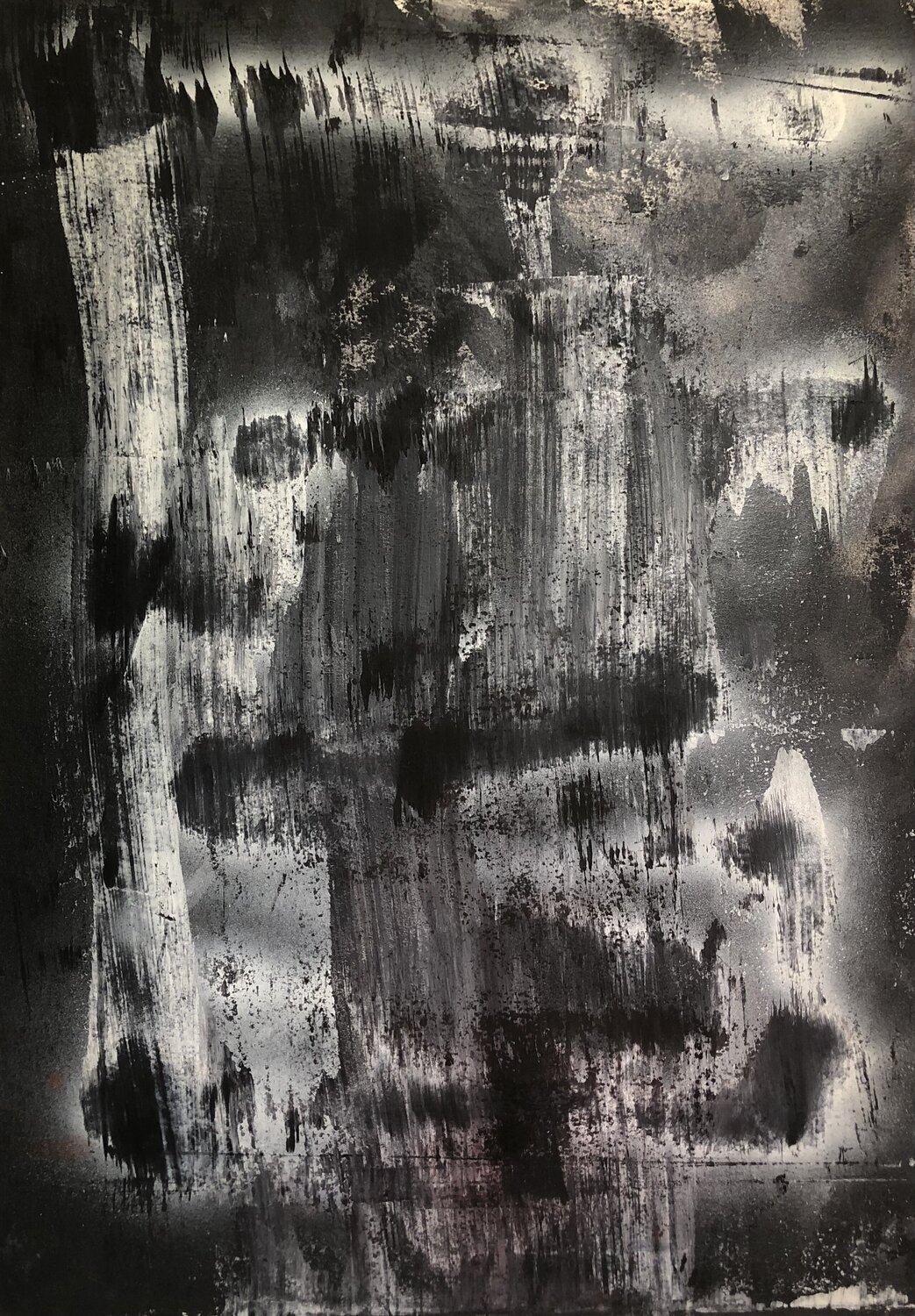 Abstracte #5 Carlos Villena Original painting for sale