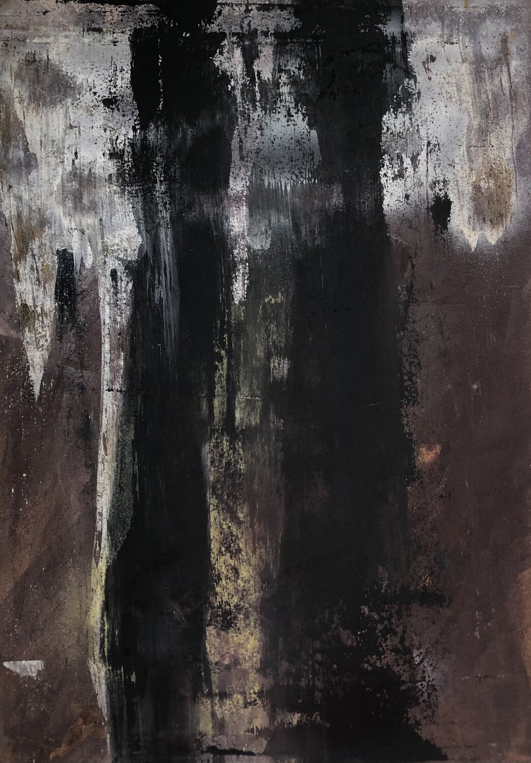 Abstracte #7 Carlos Villena Original painting for sale
