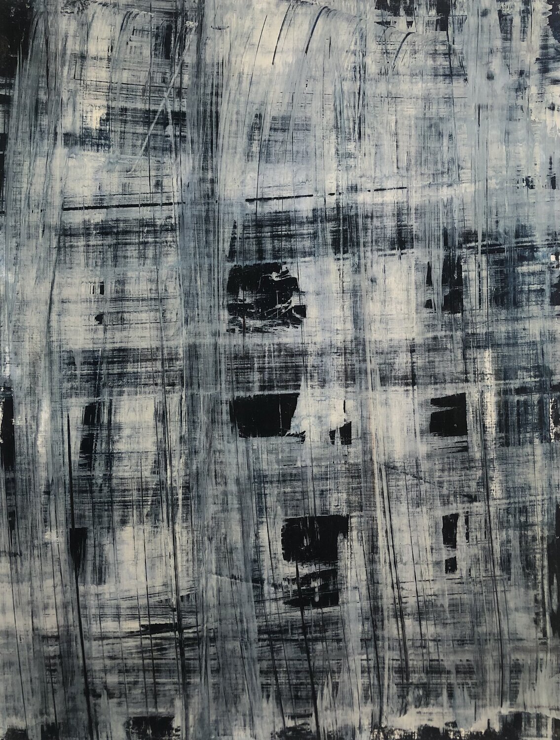Abstracte #14 Carlos Villena Original painting for sale