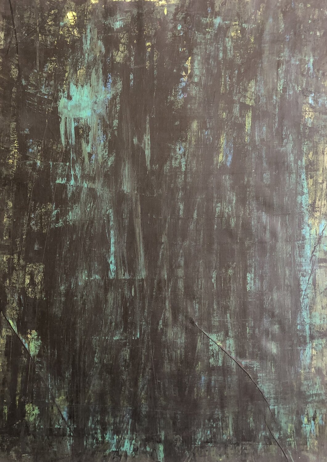 Abstracte #10 Carlos Villena Original painting for sale