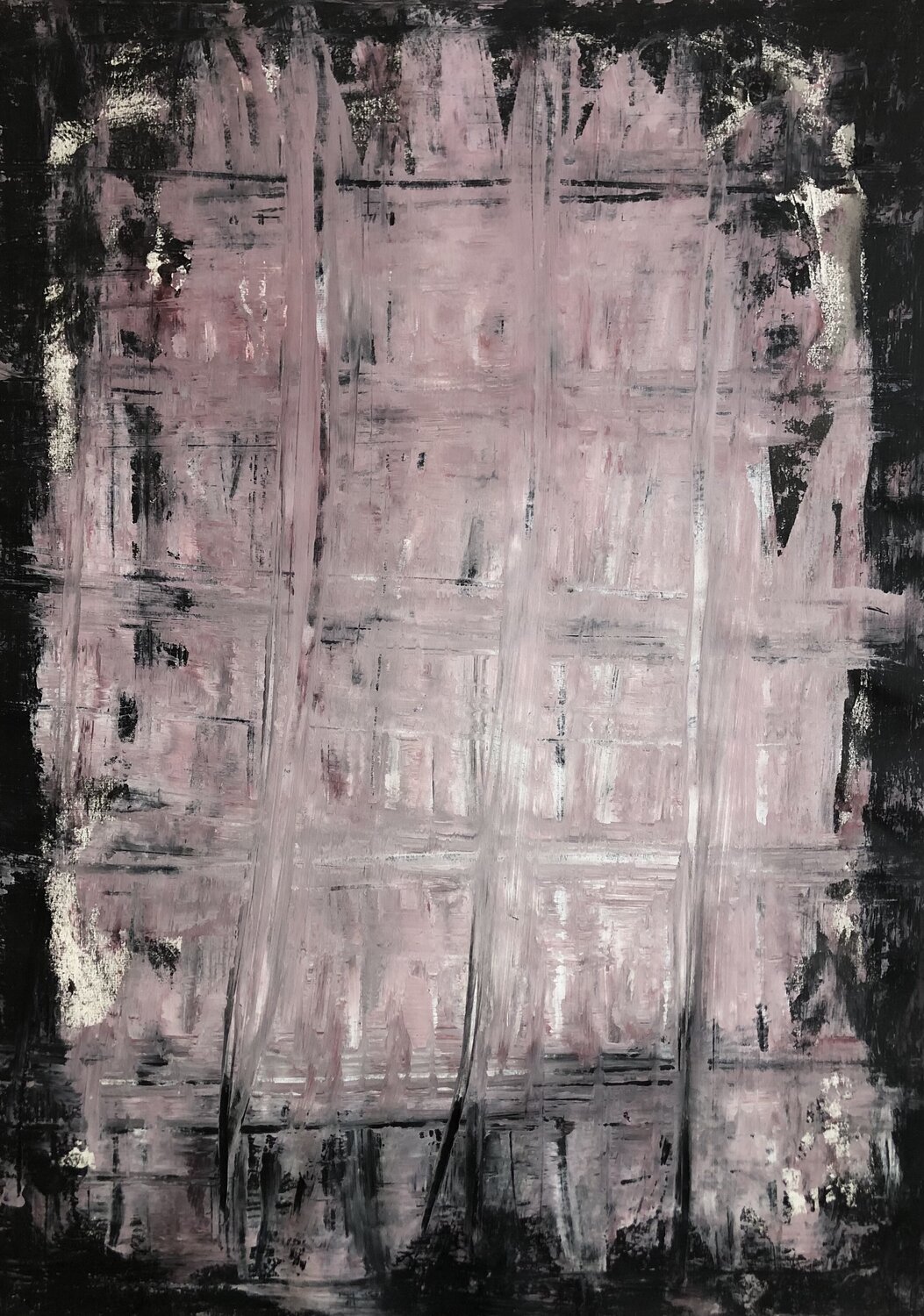 Abstracte #13 Carlos Villena Original painting for sale