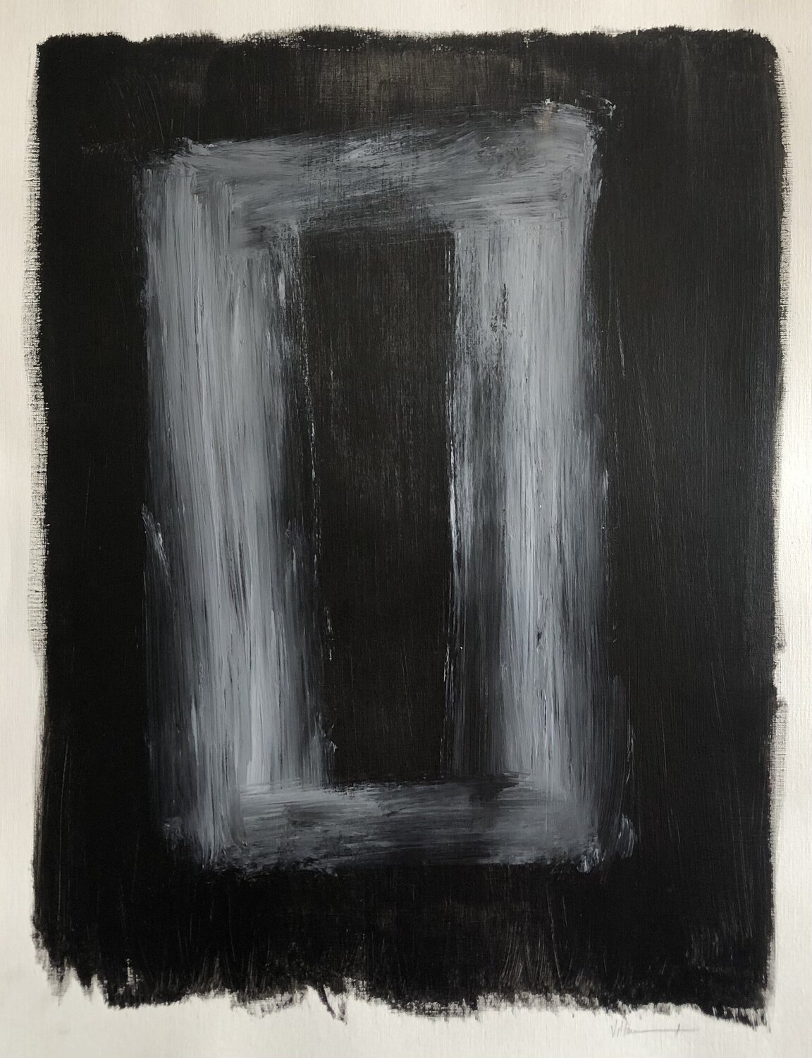 Porta Blanca Carlos Villena Original painting for sale