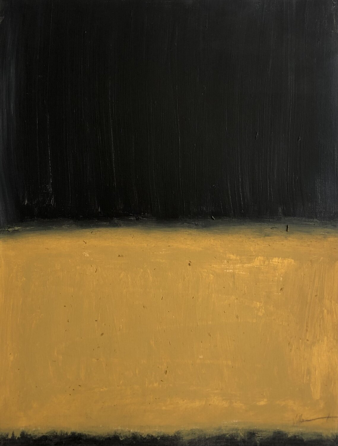 Camp Daurat amb Cel Negre Carlos Villena Original painting for sale