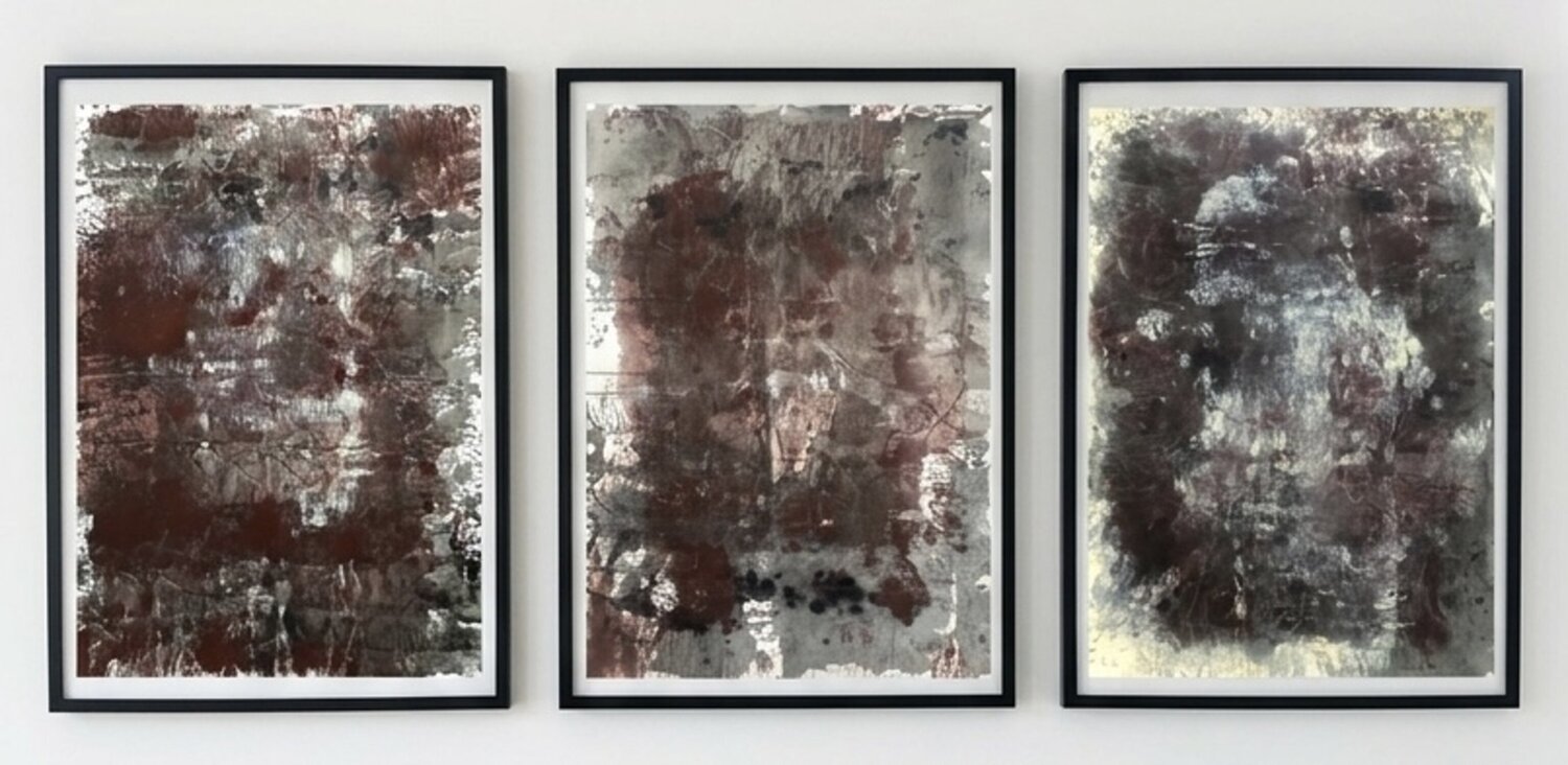 El Batec dels Maquis I-III Carlos Villena Original painting for sale
