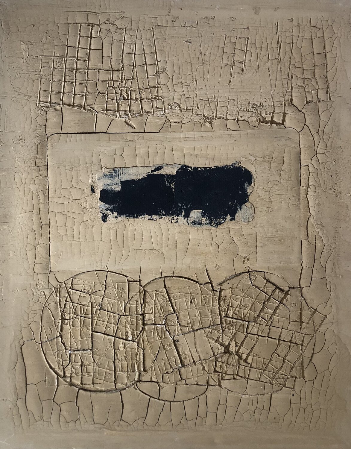 Fissura i Buit Carlos Villena Original painting for sale