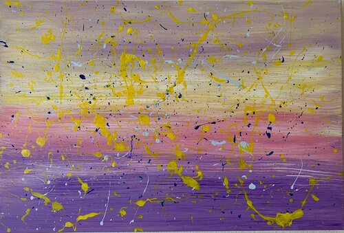 Echi nell’ Etere by Valeria Pianese, Painting for Sale on Select