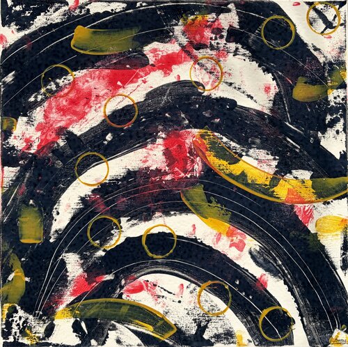 Chronos : la Persistenza del Segno by Valeria Pianese, Painting for Sale on Select