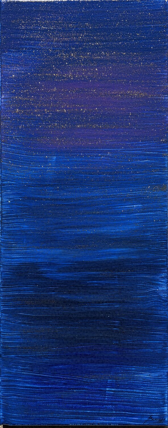 Notturno Alchemico Valeria Pianese Original painting for sale