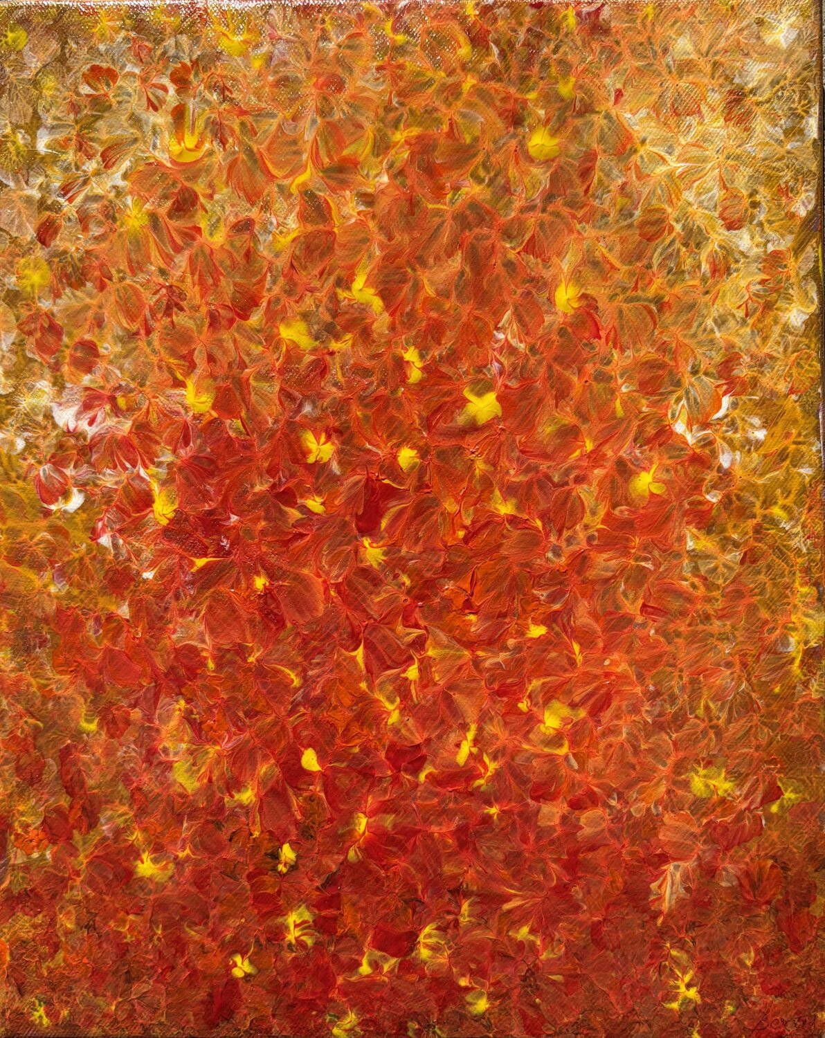 Elios: Pulsazione Materica Valeria Pianese Original painting for sale