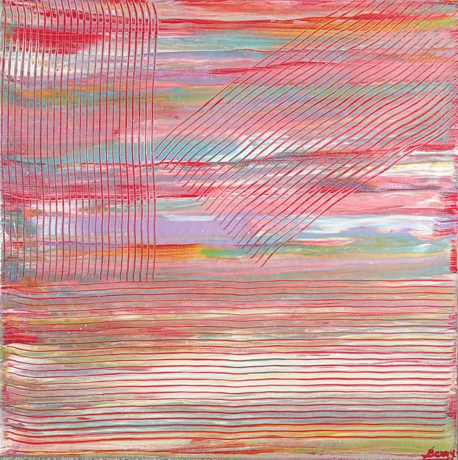 Ricalibrazione dell‘Equilibrio Valeria Pianese Original painting for sale